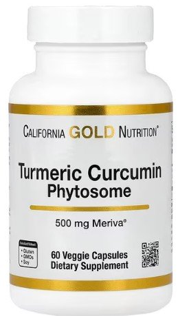 California Gold Nutrition Turmeric Curcumin Phytosome bottle