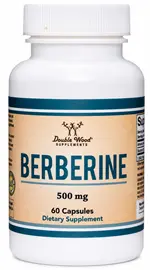 Double Wood Berberine 500mg bottle
