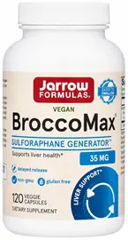Jarrow Formulas Vegan BroccoMax bottle