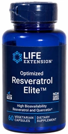 Life Extension Optimized Resveratrol Elite bottle