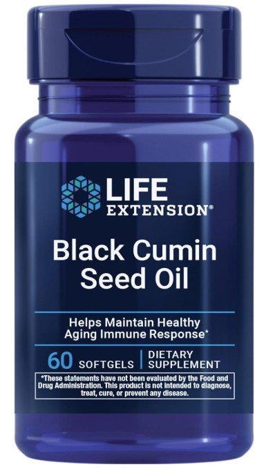 Life Extension Black Cumin Seed Oil bottle