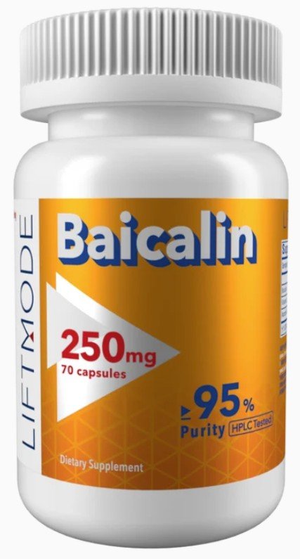 LiftMode Baicalin Skullcap Extract Capsules bottle