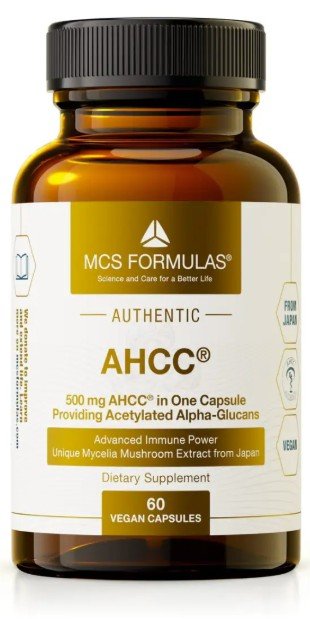 MCS Formulas AHCC bottle