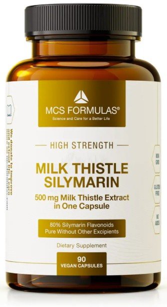 MCS Formulas Milk Thistle-Silymarin bottle