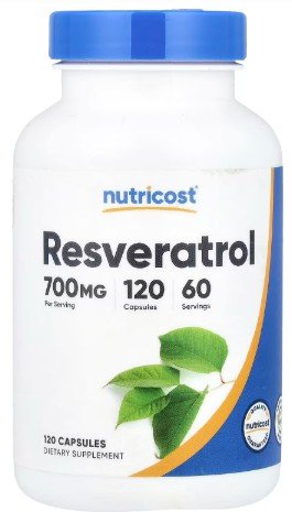 Nutricost Resveratrol bottle