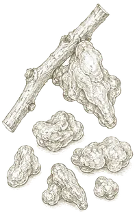Boswellia serrata botanical illustration